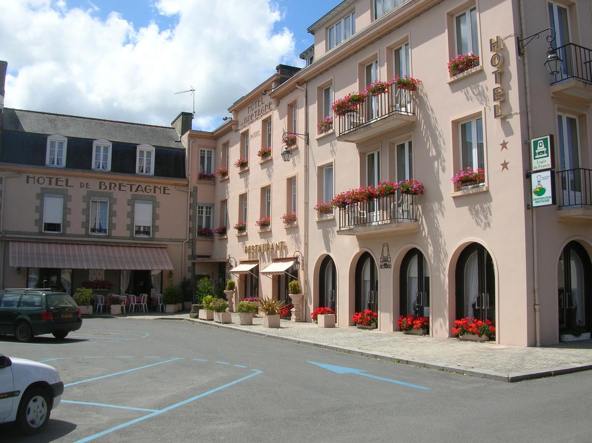 Hotel De Bretagne Dol Centre Ville - Hotel Et Restaurant ドル・デ・ブルターニュ エクステリア 写真