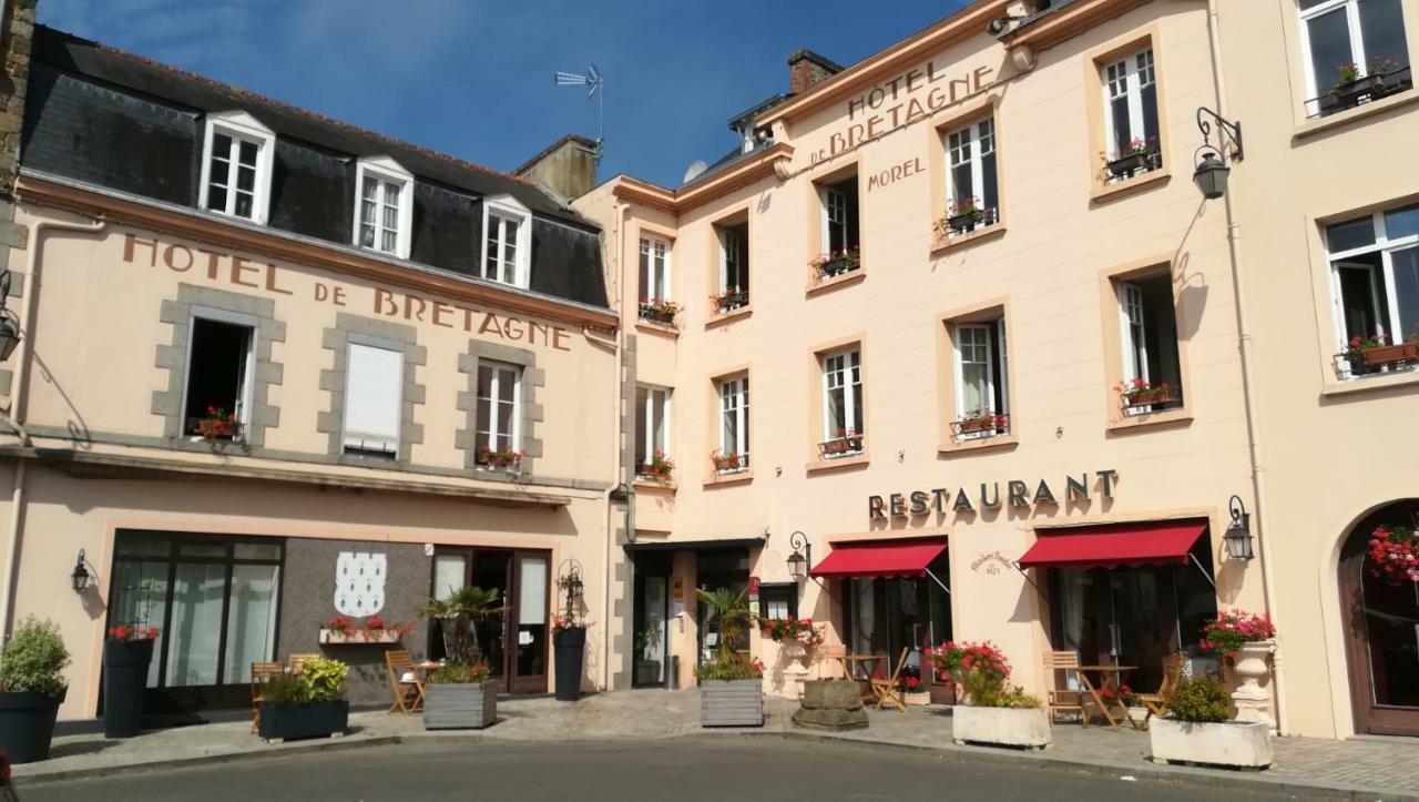 Hotel De Bretagne Dol Centre Ville - Hotel Et Restaurant ドル・デ・ブルターニュ エクステリア 写真